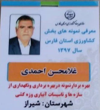 غلامحسن احمدی